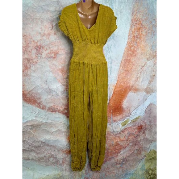 Free People Jen's Pirate Booty Olivia Jumpsuit $228 - Picture 5 of 6